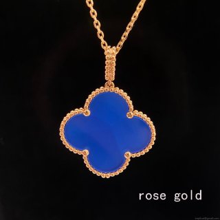 Van Cleef & Arpels Magic Alhambra long necklace 1 motif VCARP6LA00 rose gold