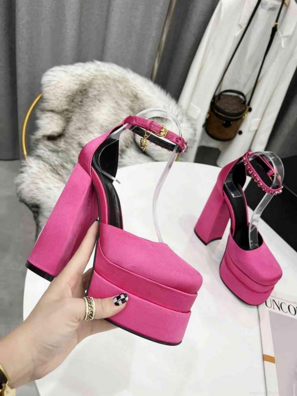 Versace 1002005 medusa aevitas platform pumps Heels 155mm V500410