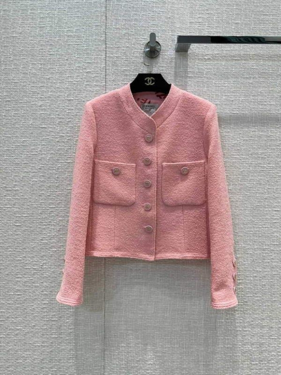 Chanel P73609 Women’s Fashion Clothing Jacket C58706