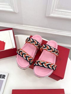 Valentino Women’s Shoes hand woven slippers V75431