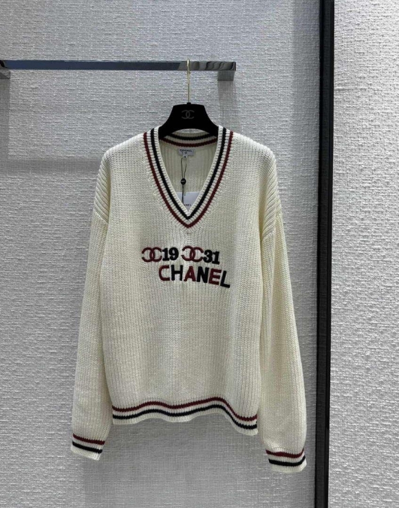 Chanel Women’s Fashion Clothing Knitted Sweater C58816