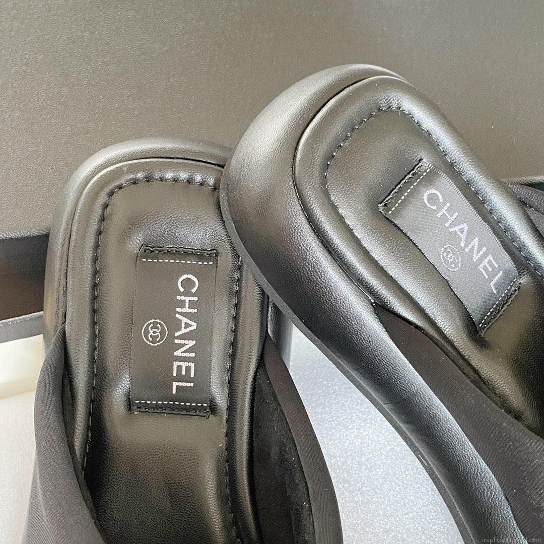 Chanel G38864 Mules Fabric Sandals Women C91150