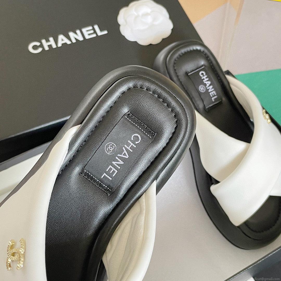 Chanel G38864 Mules Fabric Sandals Women C91151