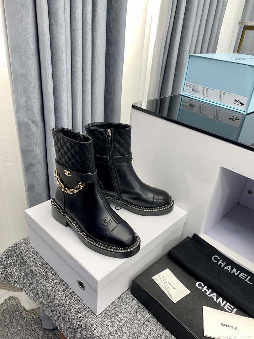 Chanel Women’s Shoes Ankle Boots 189745