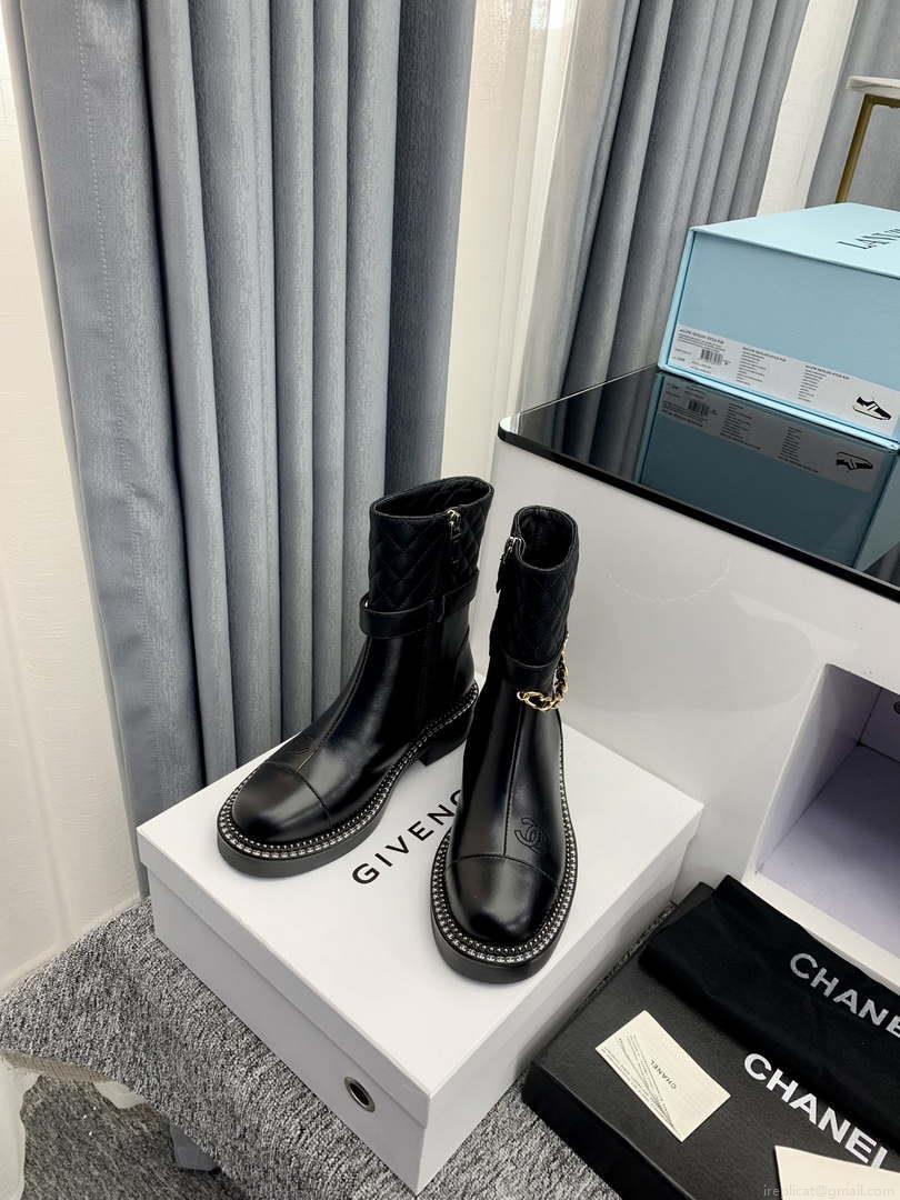 Chanel Women’s Shoes Ankle Boots 189745