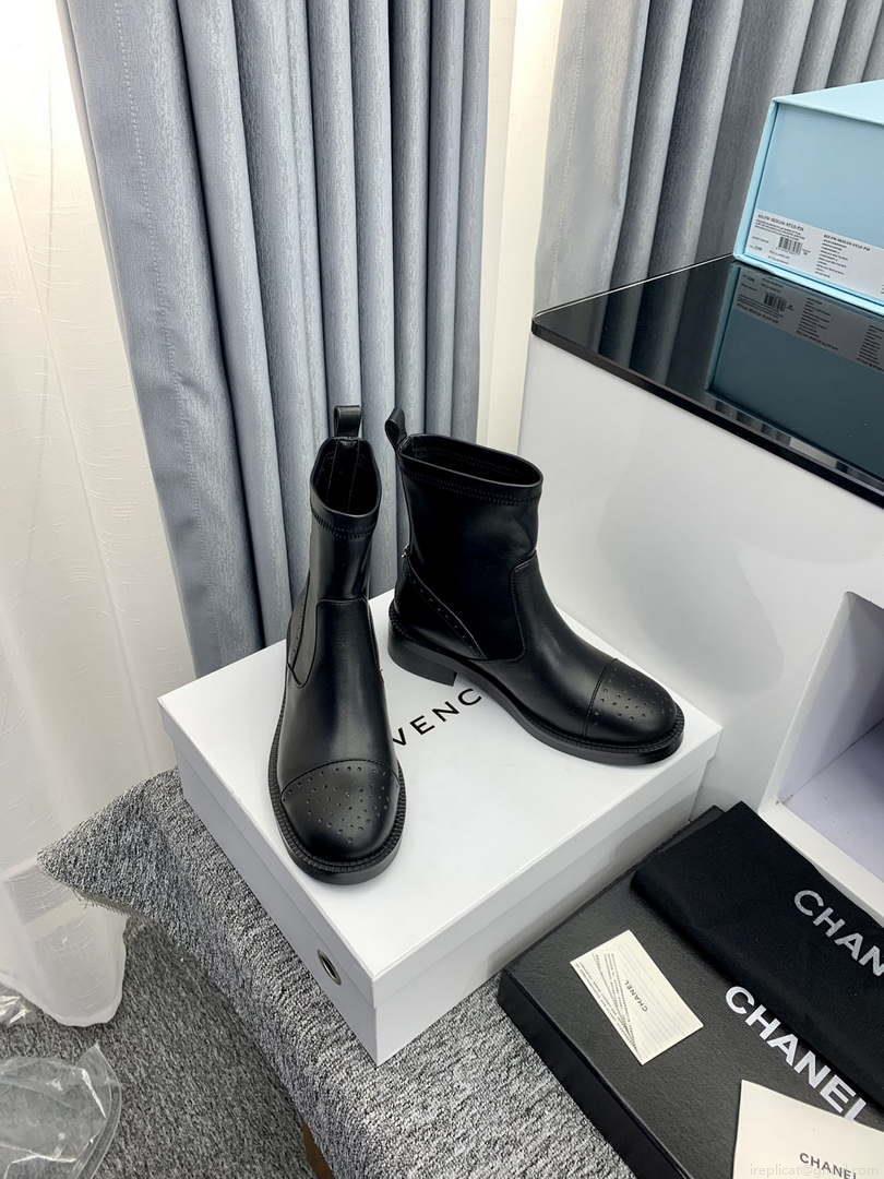 Chanel Women’s Shoes Ankle Boots 189741