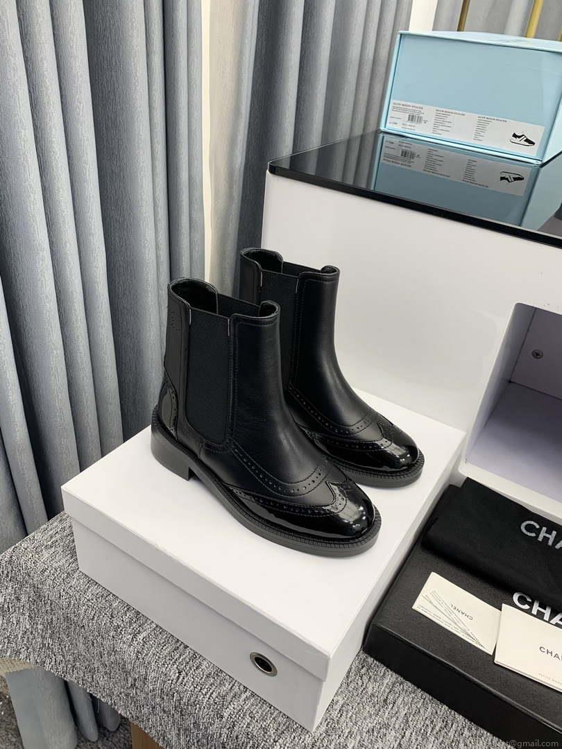 Chanel Women’s Shoes Ankle Boots 189725