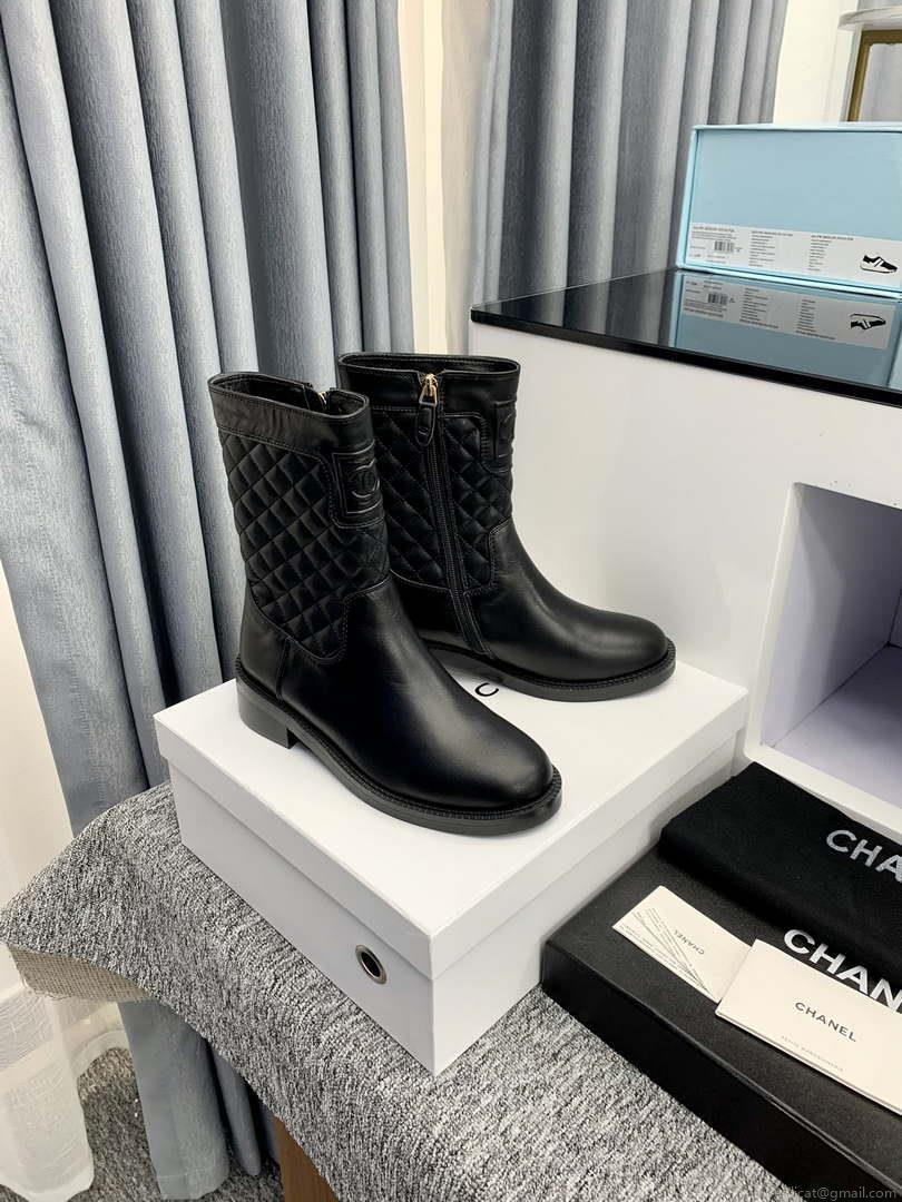 Chanel Women’s Shoes Ankle Boots 189728