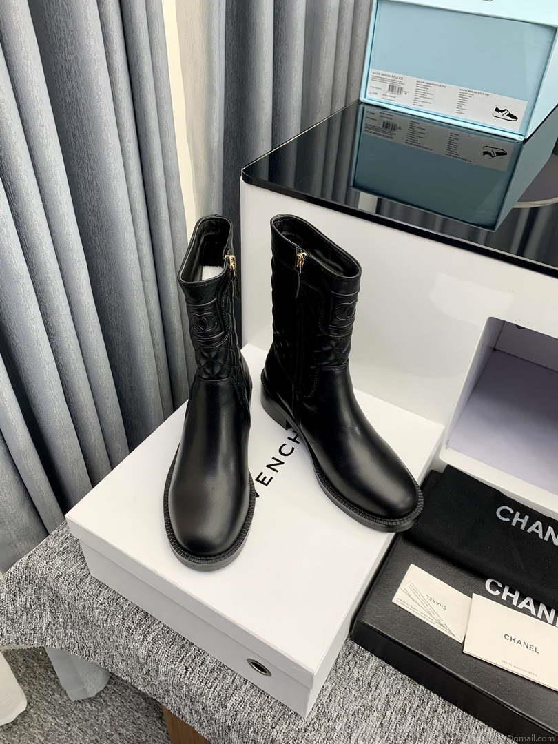 Chanel Women’s Shoes Ankle Boots 189728