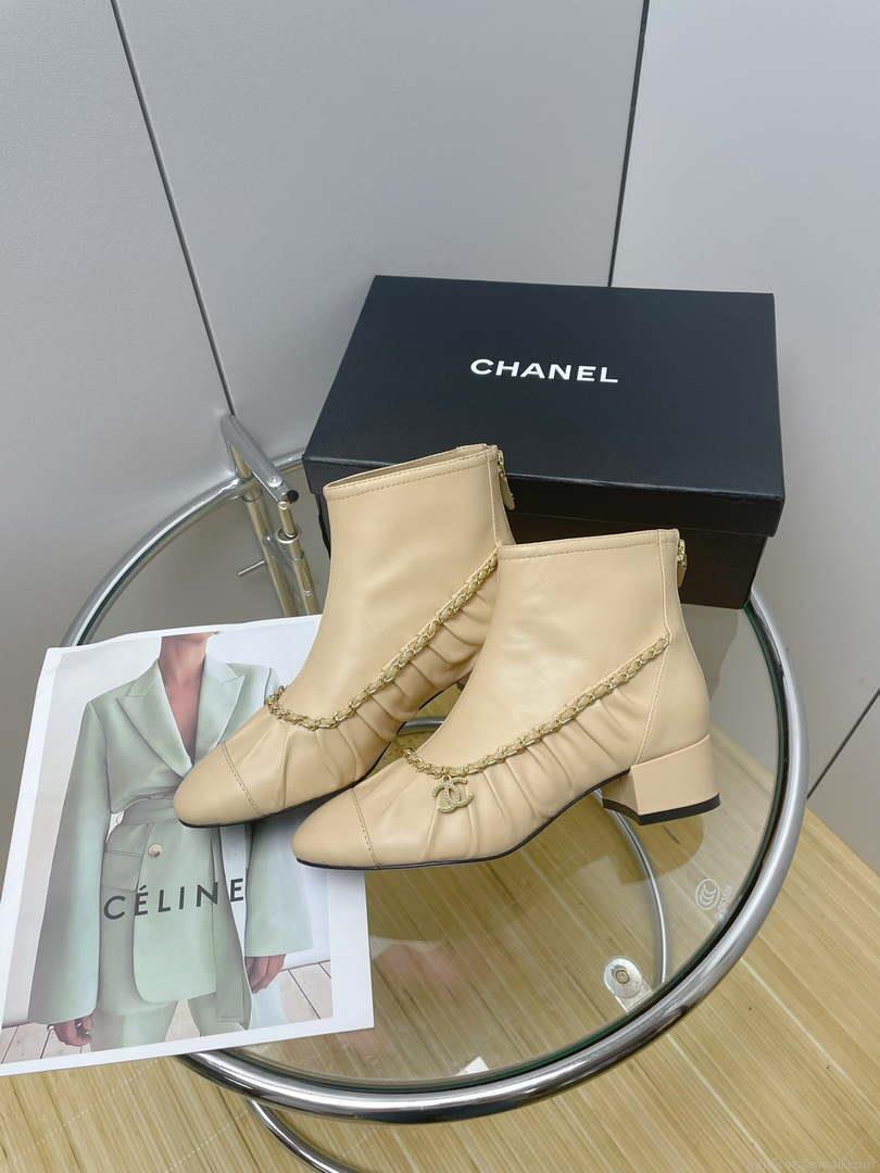 Chanel Women’s Shoes Short Boots 194823