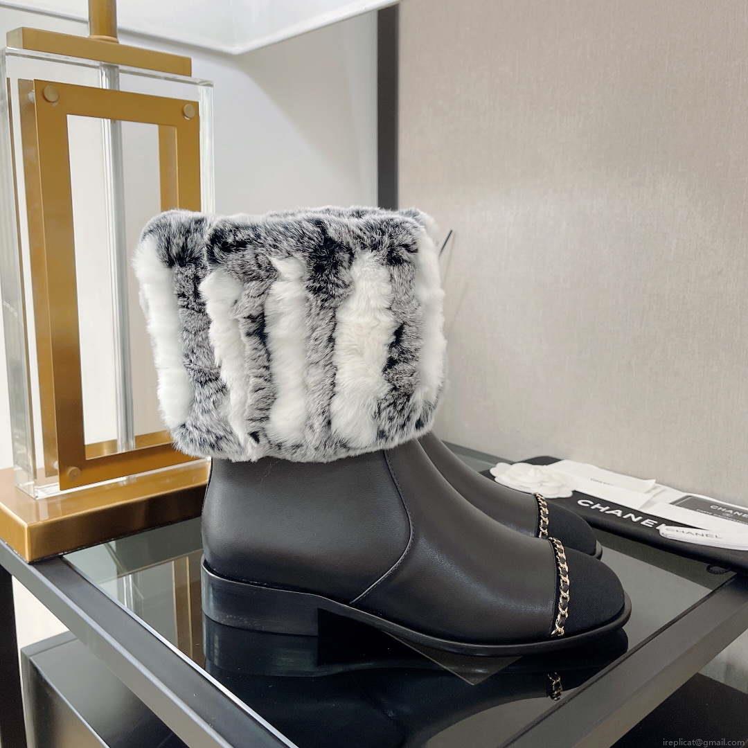 Chanel Women’s Shoes Short Boots 193743