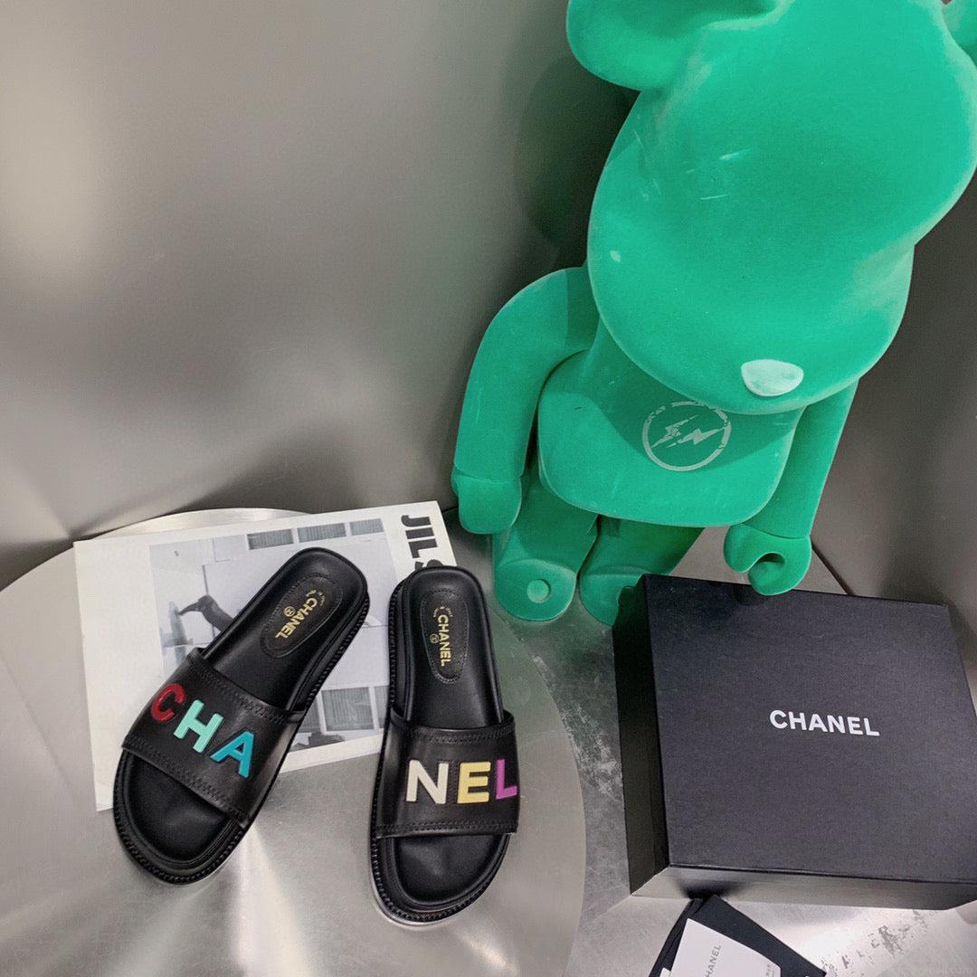 Chanel G38933 Mules Lambskin Sandals Women C91163