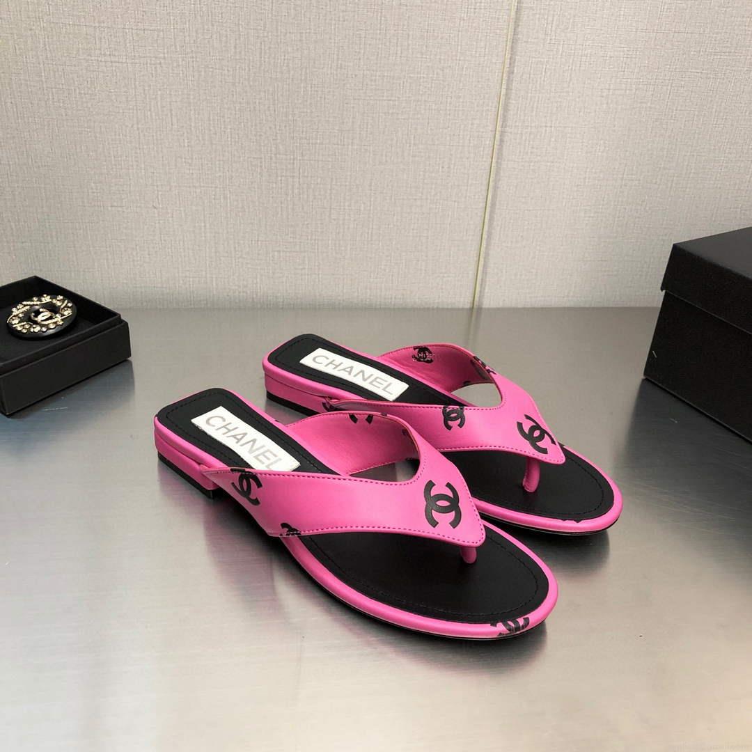 Chanel G38978 Sandals Printed Lambskin Women C91170