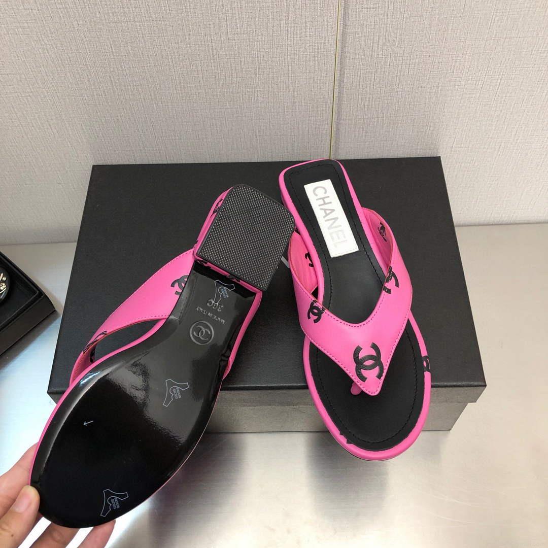 Chanel G38978 Sandals Printed Lambskin Women C91170