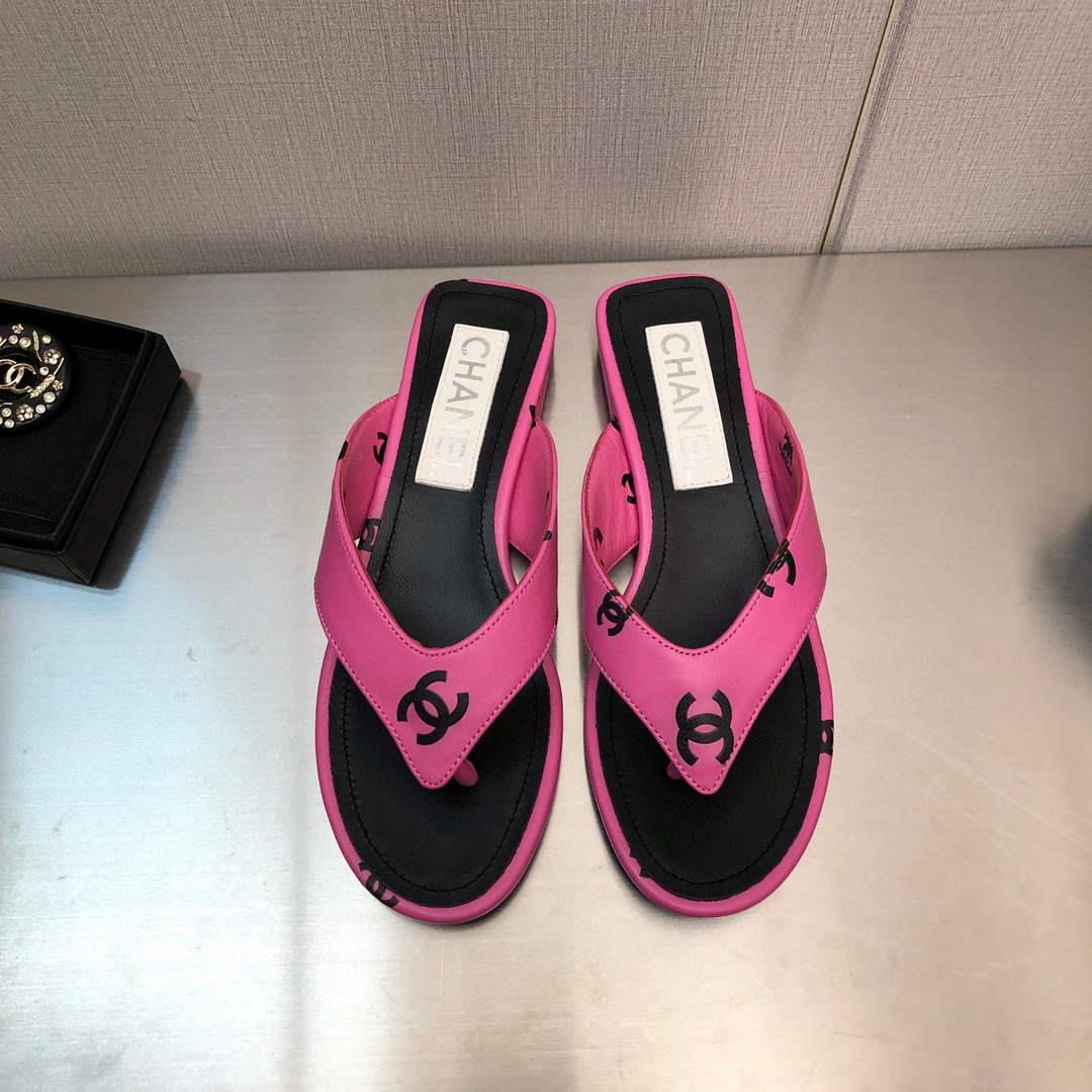 Chanel G38978 Sandals Printed Lambskin Women C91170