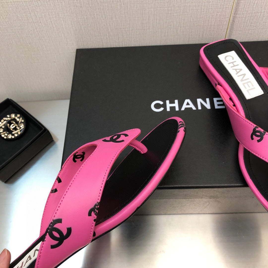 Chanel G38978 Sandals Printed Lambskin Women C91170