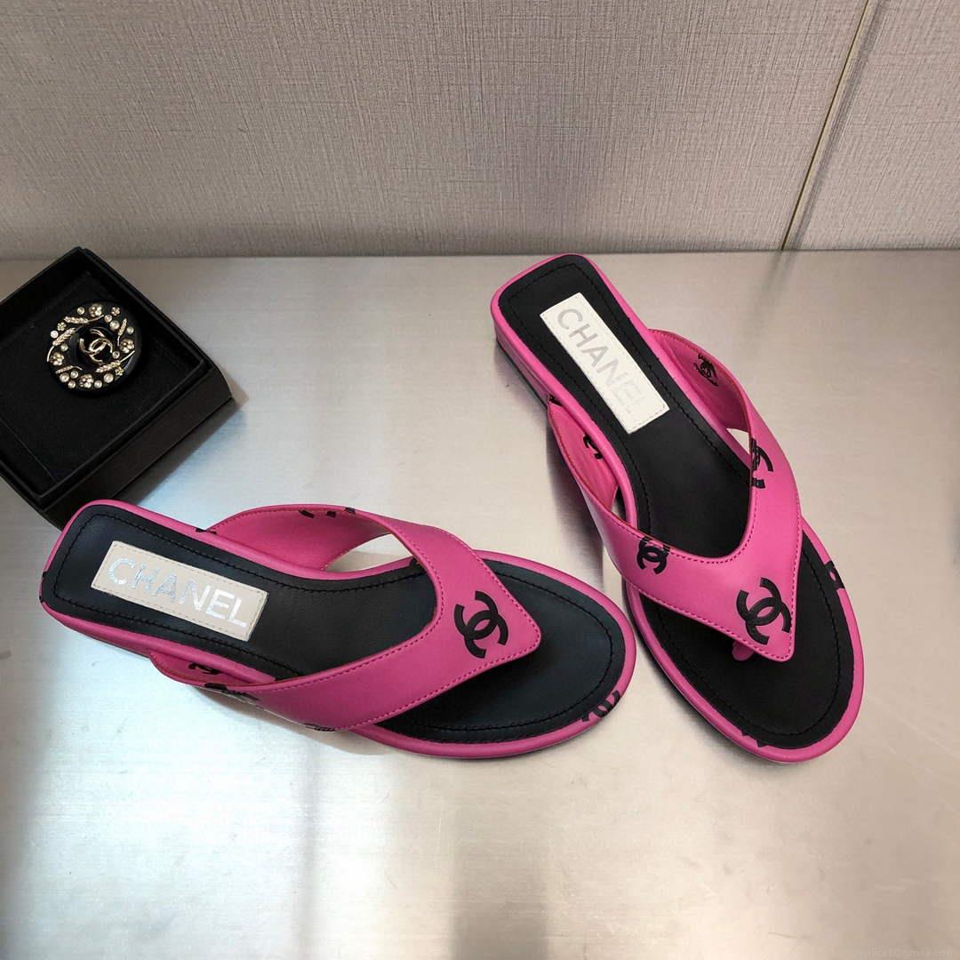 Chanel G38978 Sandals Printed Lambskin Women C91170