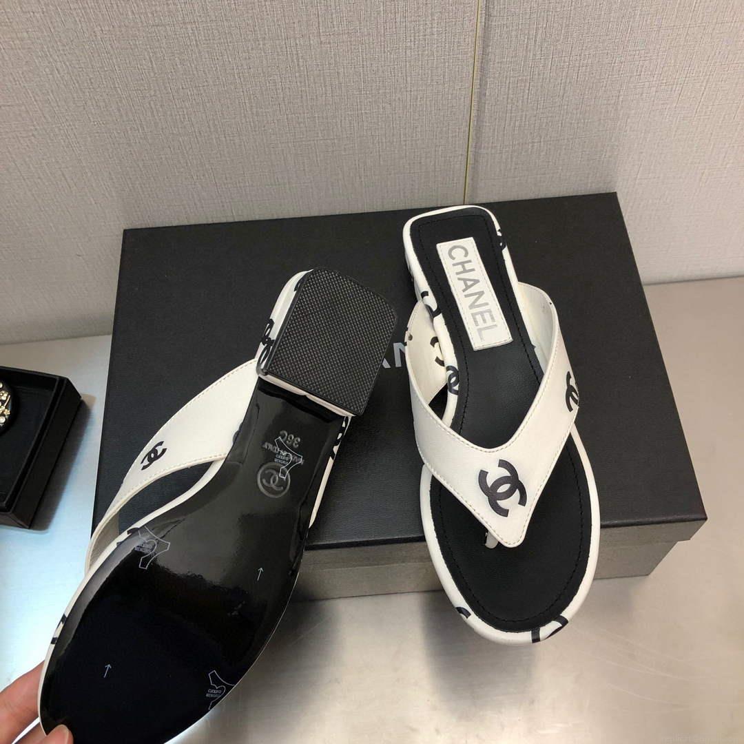 Chanel G38978 Sandals Printed Lambskin Women C91171