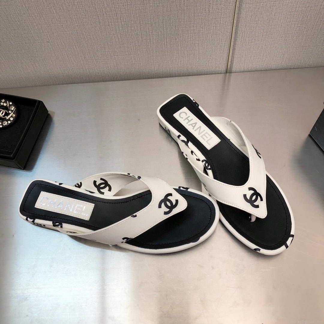 Chanel G38978 Sandals Printed Lambskin Women C91171