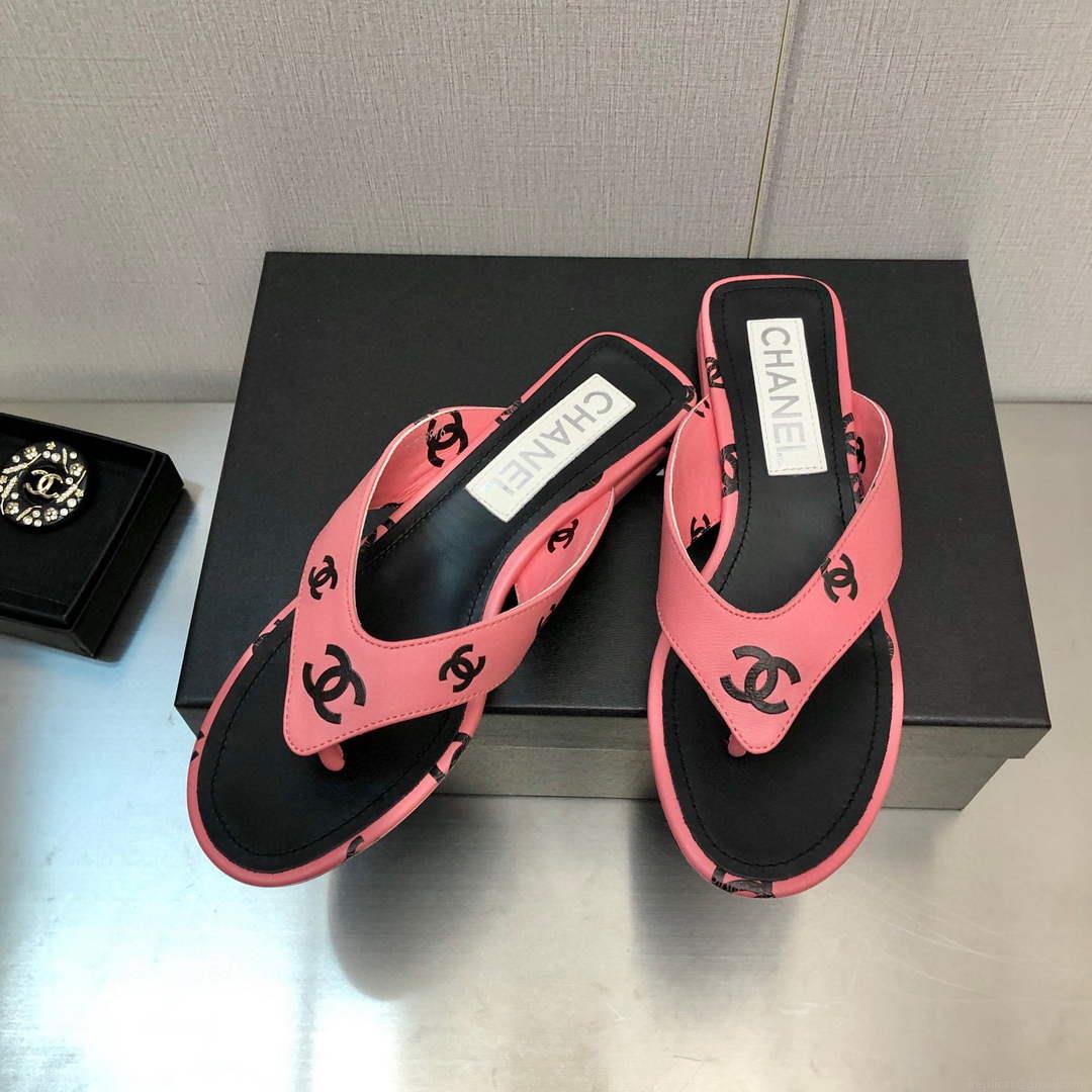 Chanel G38978 Sandals Printed Lambskin Women C91172