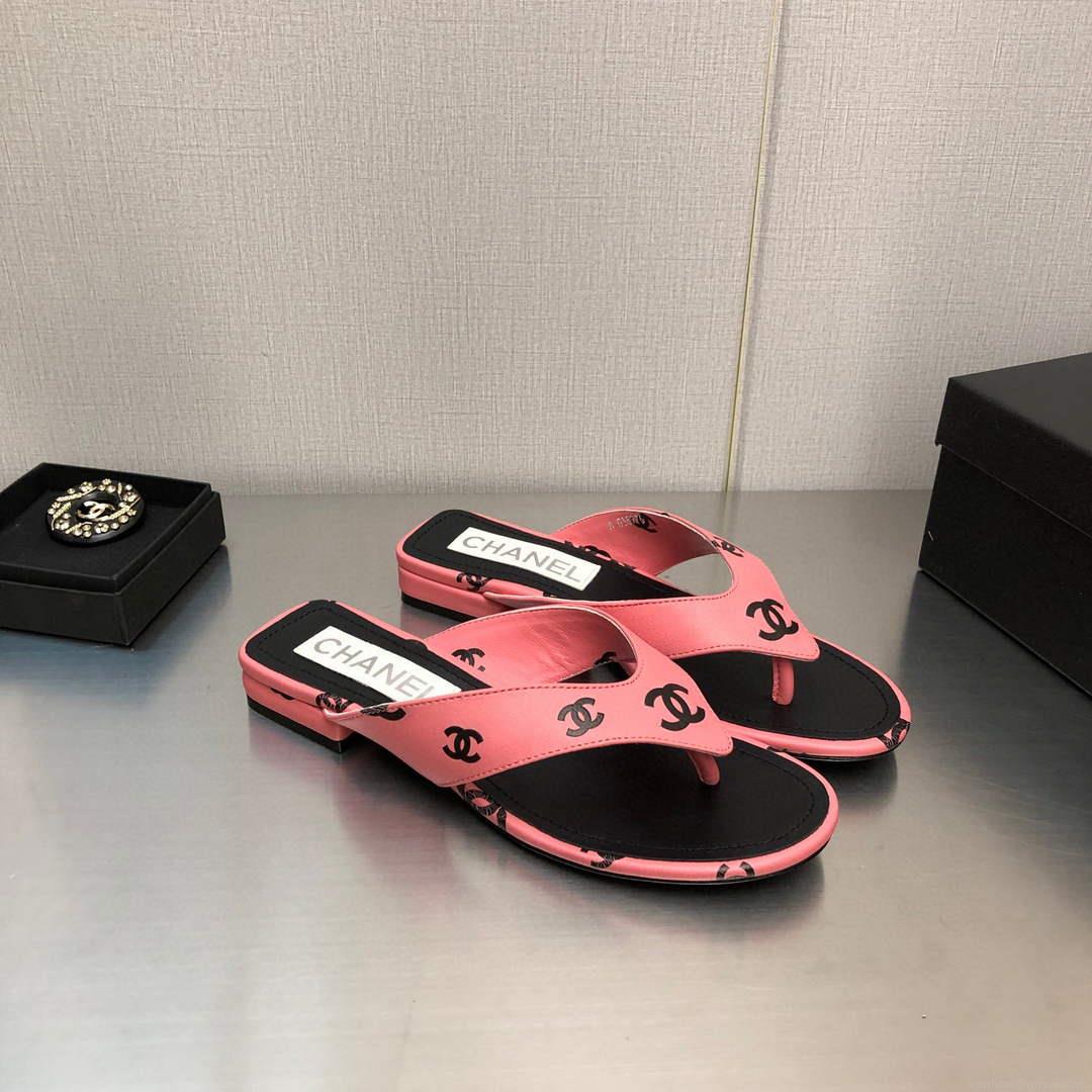 Chanel G38978 Sandals Printed Lambskin Women C91172