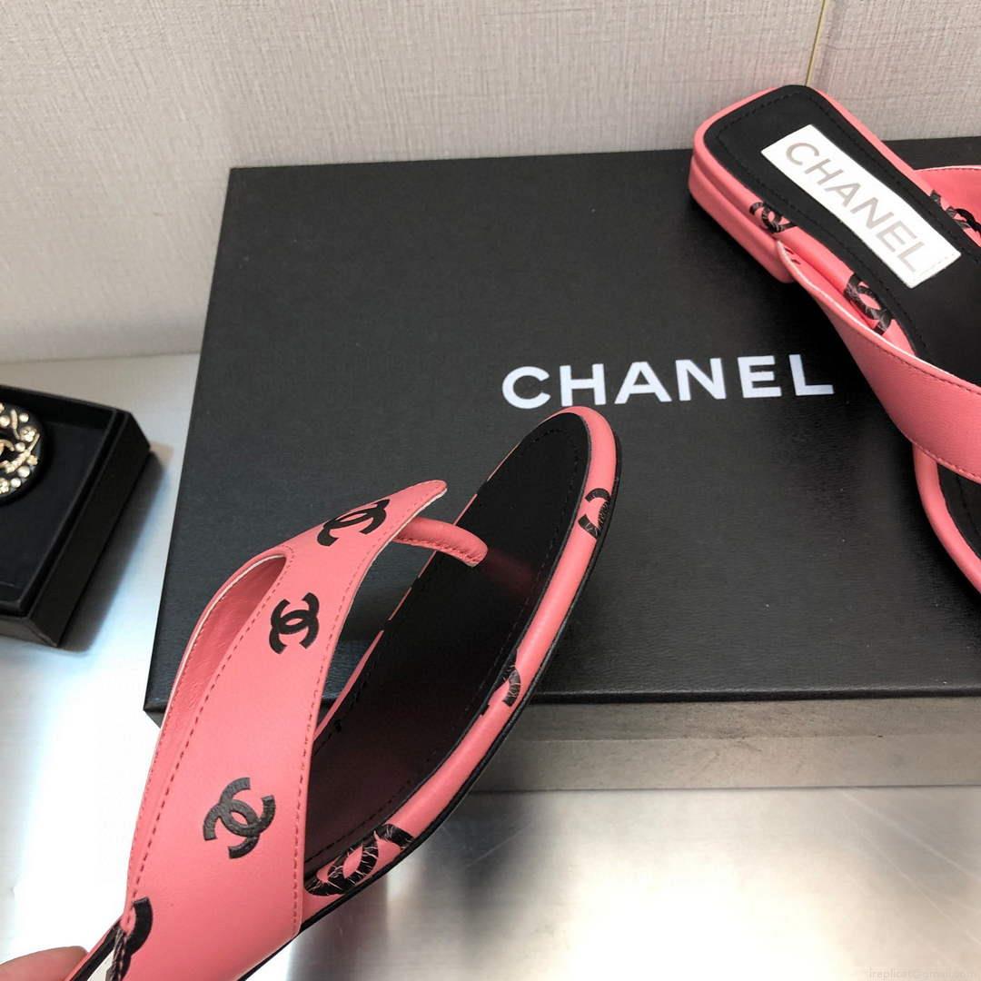 Chanel G38978 Sandals Printed Lambskin Women C91172