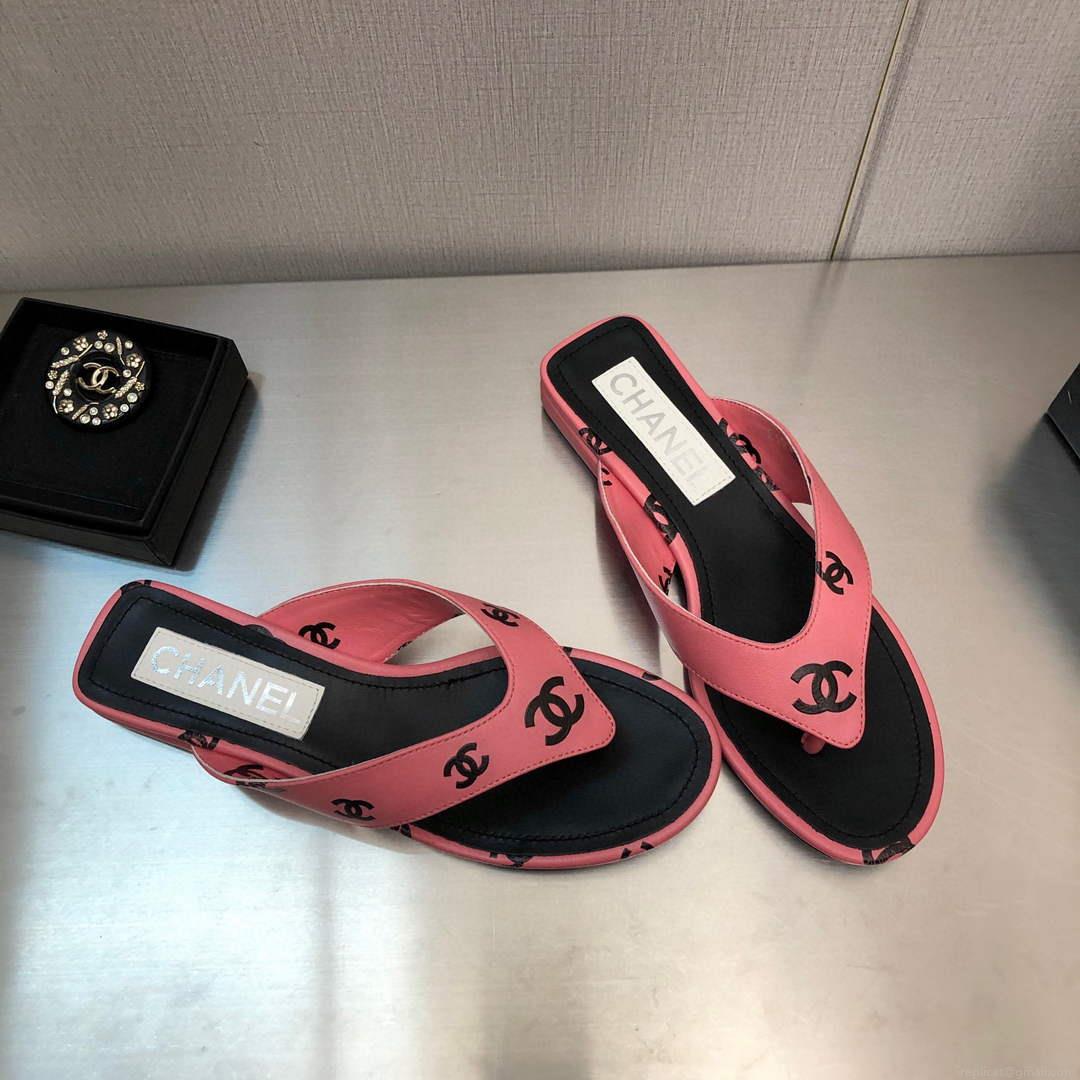 Chanel G38978 Sandals Printed Lambskin Women C91172