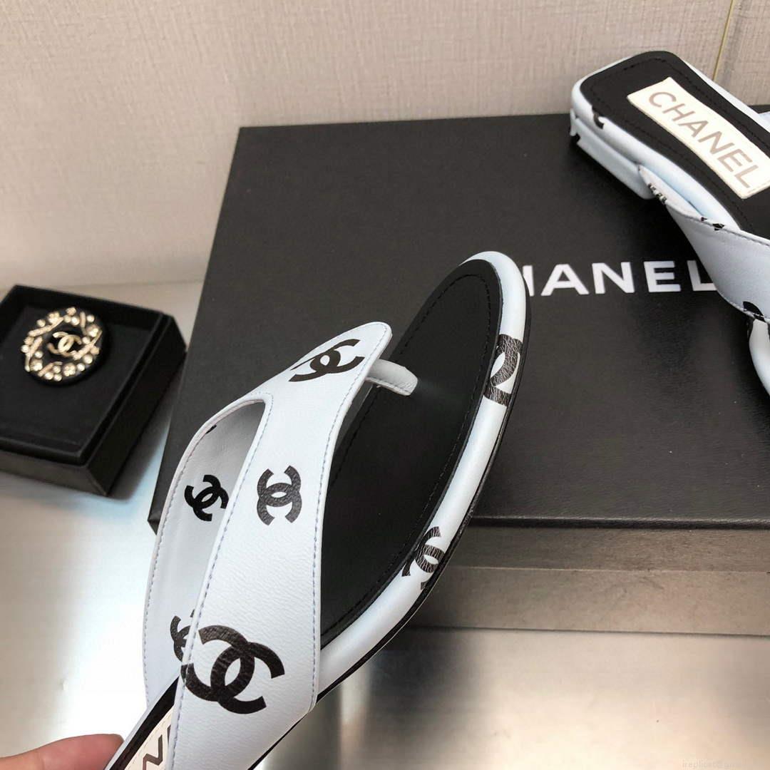 Chanel G38978 Sandals Printed Lambskin Women C91176