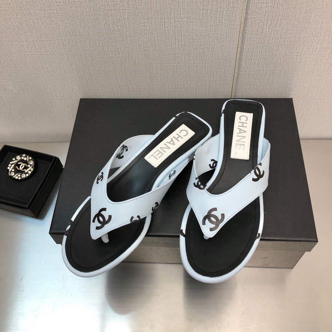 Chanel G38978 Sandals Printed Lambskin Women C91176