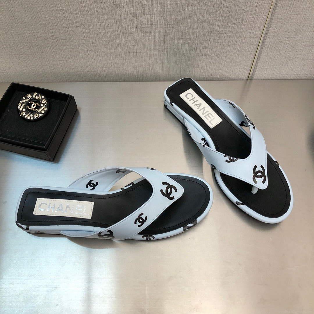 Chanel G38978 Sandals Printed Lambskin Women C91176