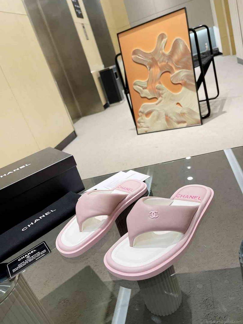 Chanel G38865 Sandals Mules Fabric Women C91181