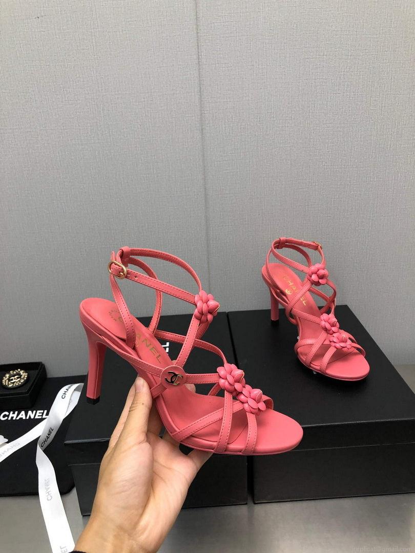 Chanel G40128 Women’s Sandals Shoes Lambskin C90216