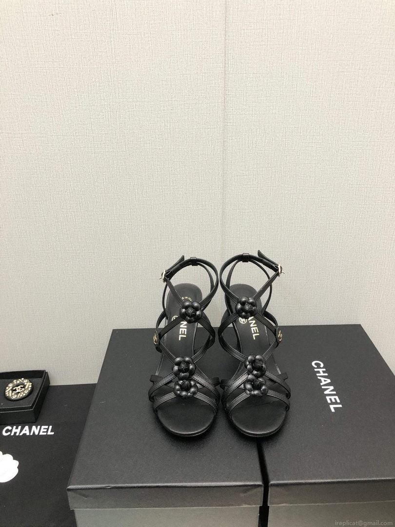 Chanel G40128 Women’s Sandals Shoes Lambskin C90217