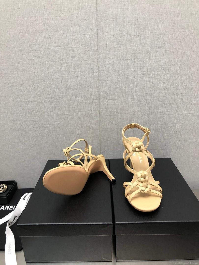 Chanel G40128 Women’s Sandals Shoes Lambskin C90219