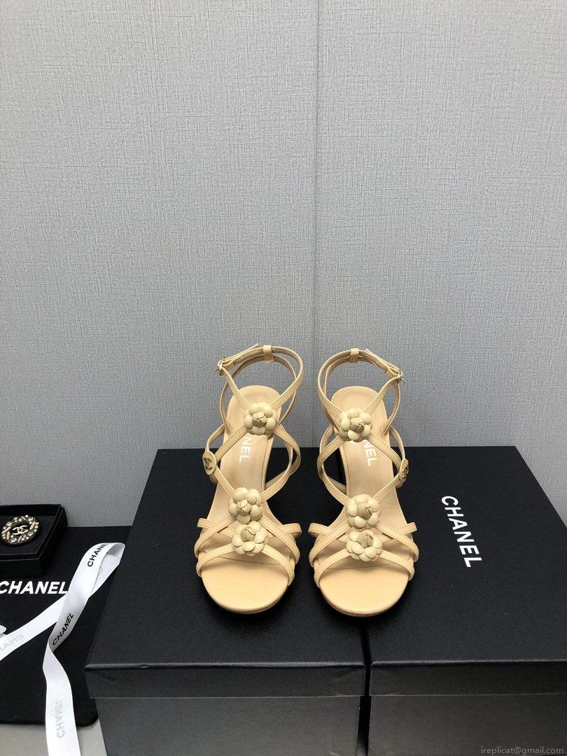 Chanel G40128 Women’s Sandals Shoes Lambskin C90219