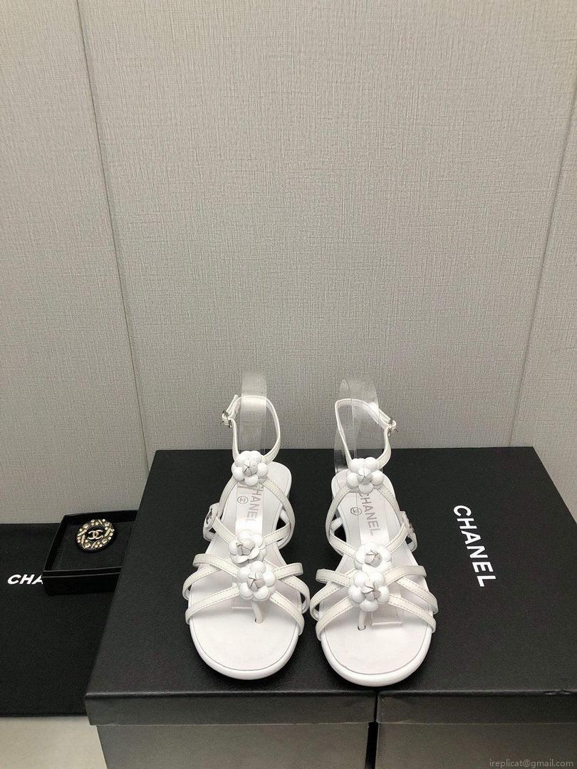 Chanel G40128 Women’s Sandals Shoes Lambskin C90221