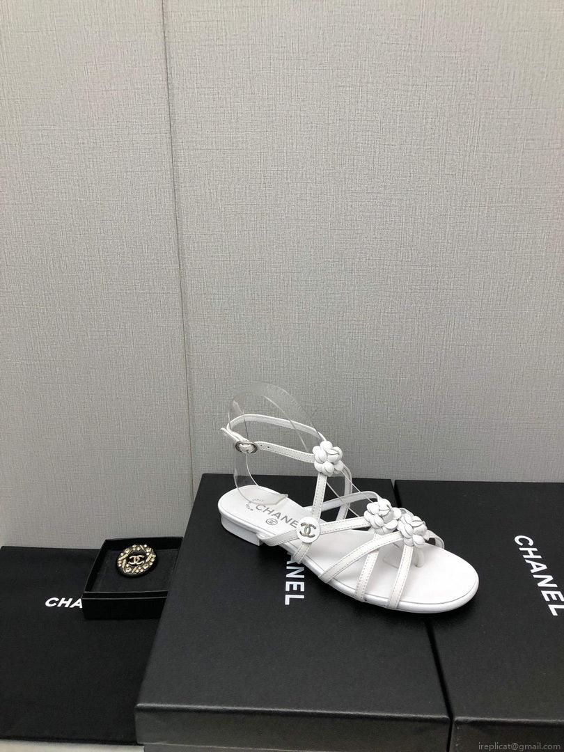 Chanel G40128 Women’s Sandals Shoes Lambskin C90221