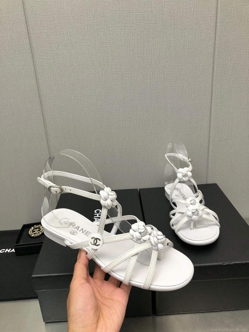 Chanel G40128 Women’s Sandals Shoes Lambskin C90221