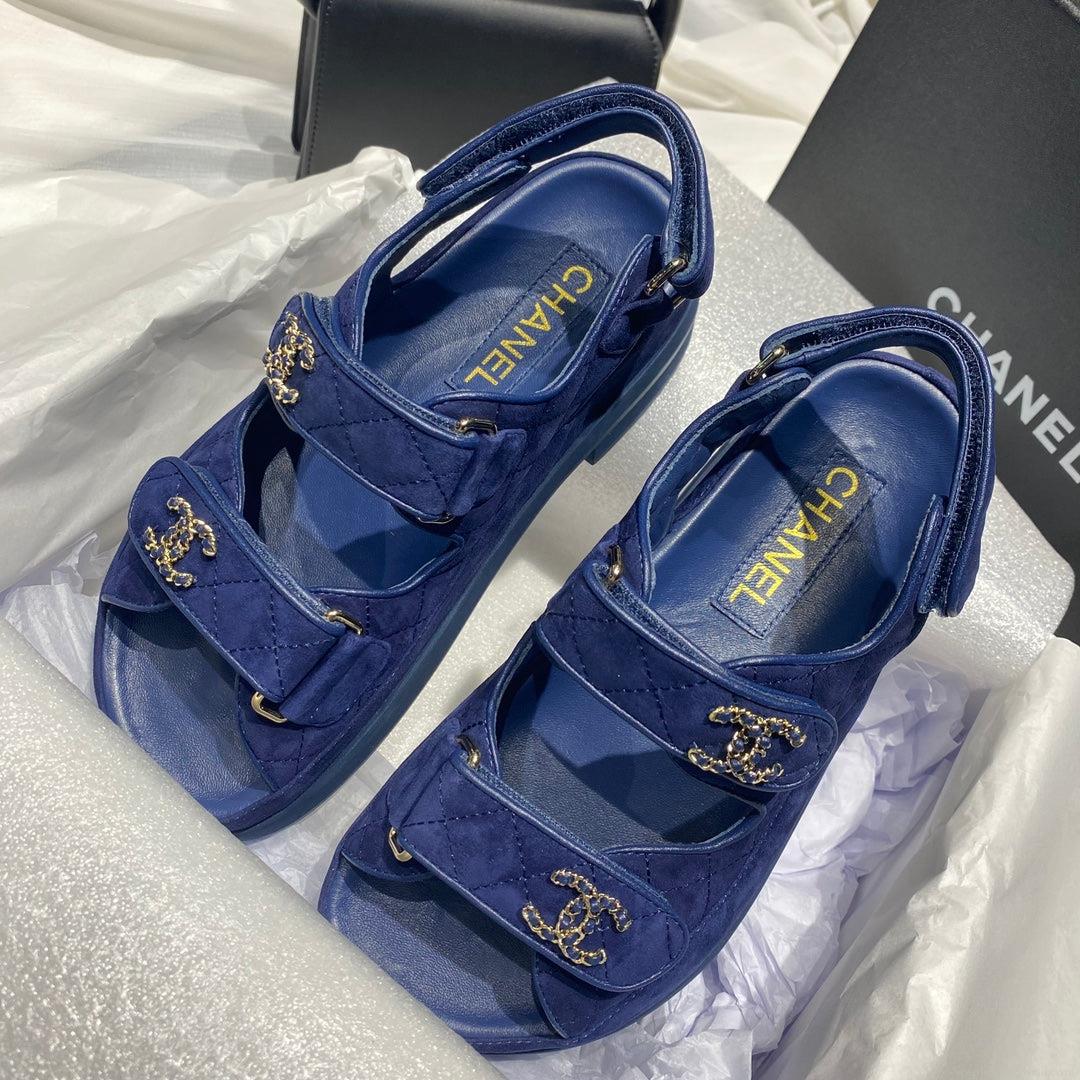 Chanel G40138 Women’s Sandals Shoes Lambskin C90236