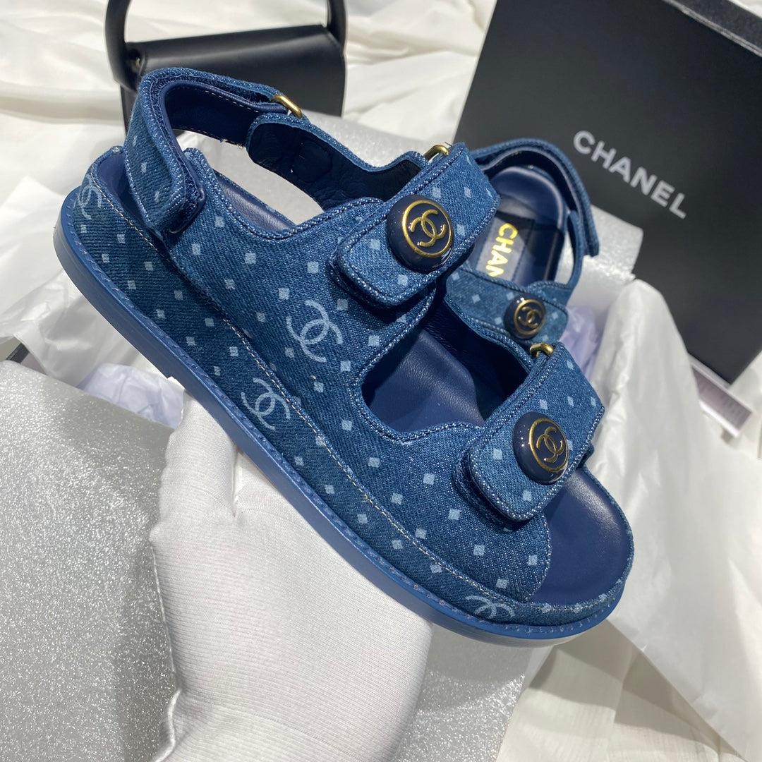 Chanel G40138 Women’s Sandals Shoes Lambskin C90242