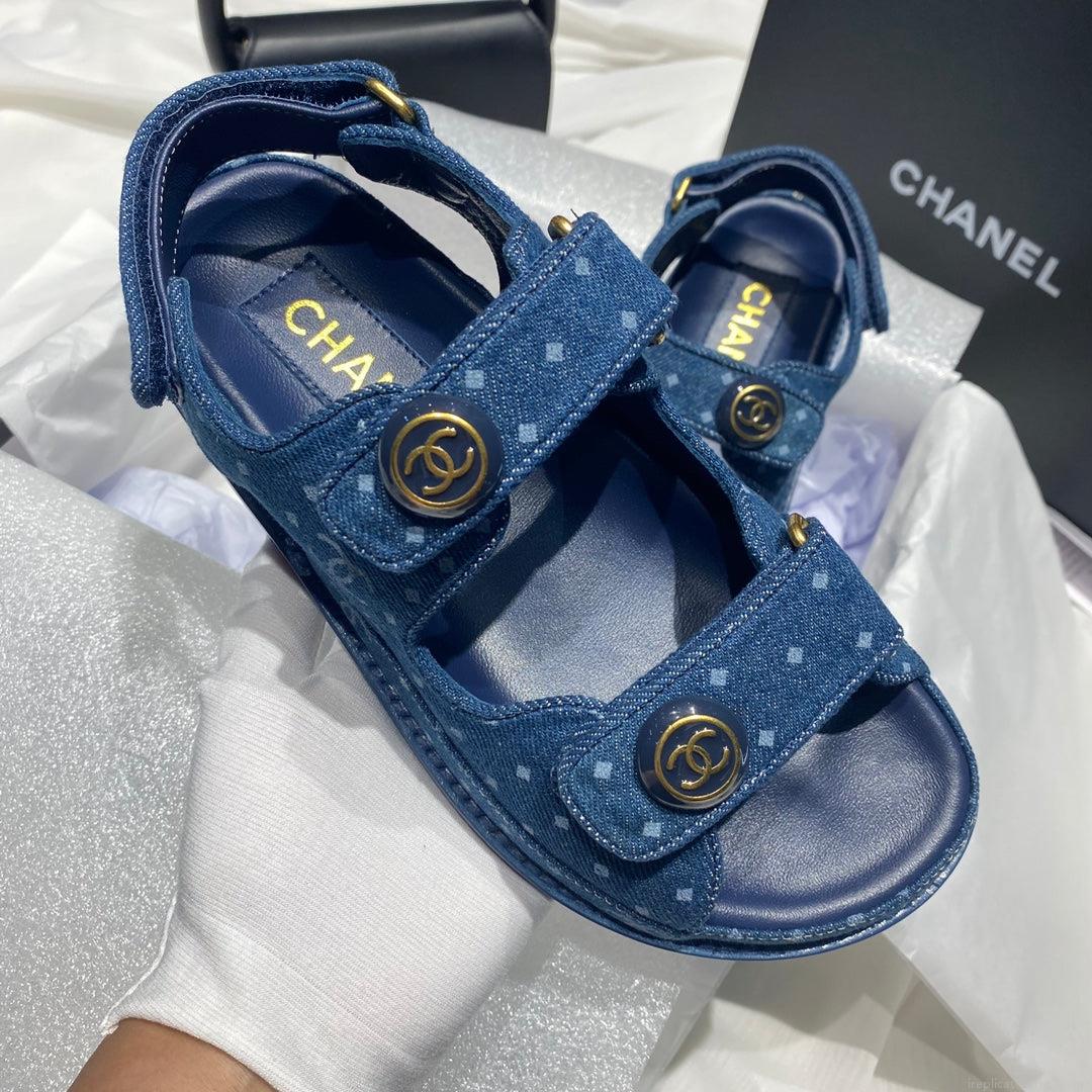 Chanel G40138 Women’s Sandals Shoes Lambskin C90242