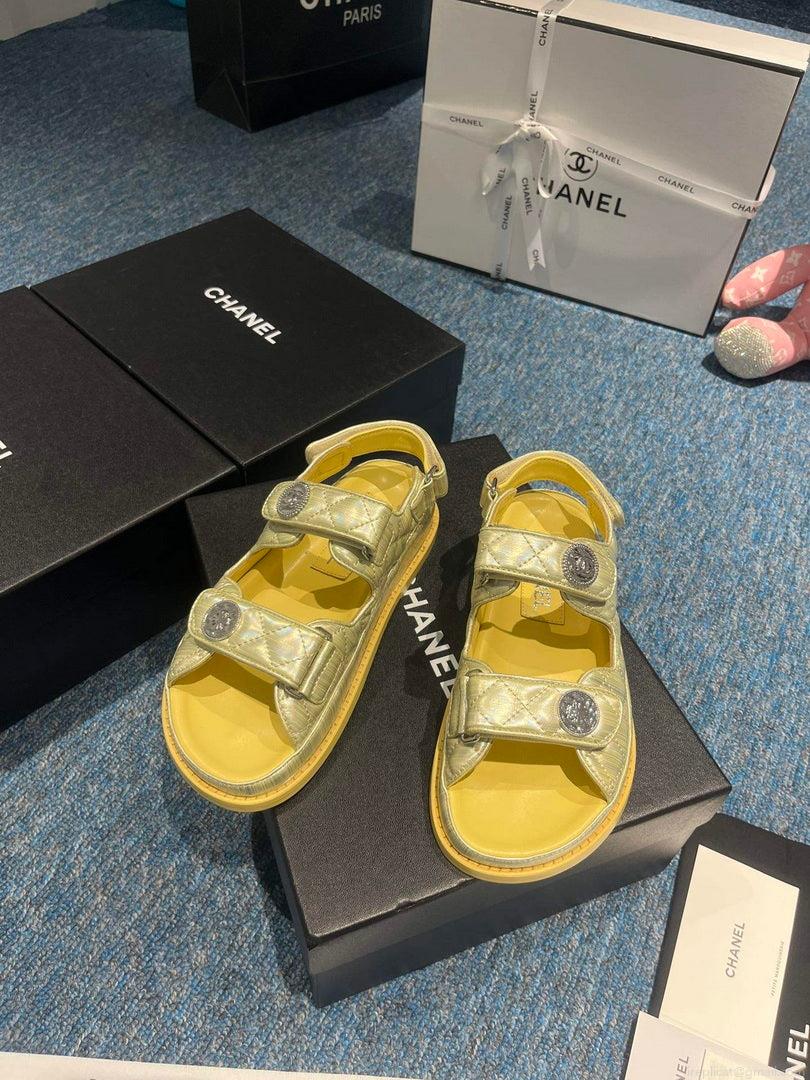 Chanel G40138 Women’s Sandals Shoes Lambskin C90249