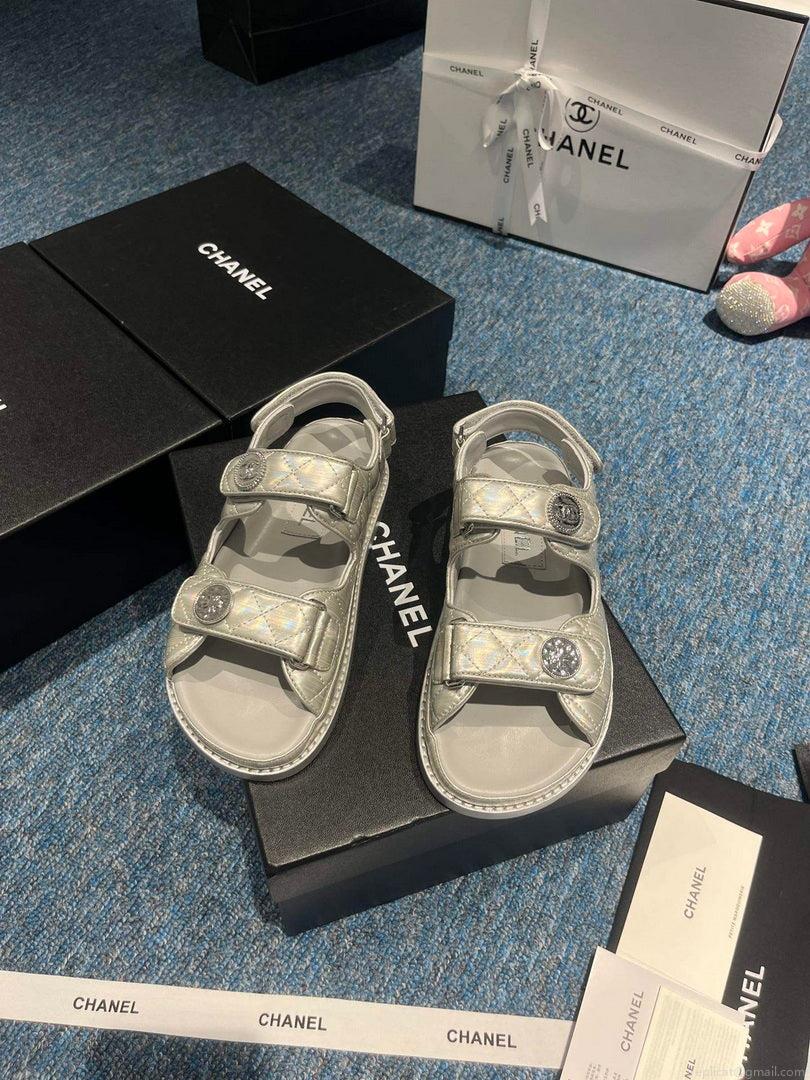 Chanel G40138 Women’s Sandals Shoes Lambskin C90250