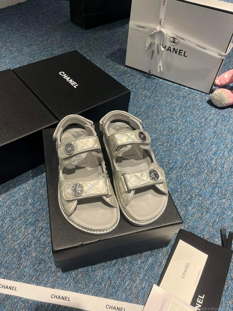 Chanel G40138 Women’s Sandals Shoes Lambskin C90250