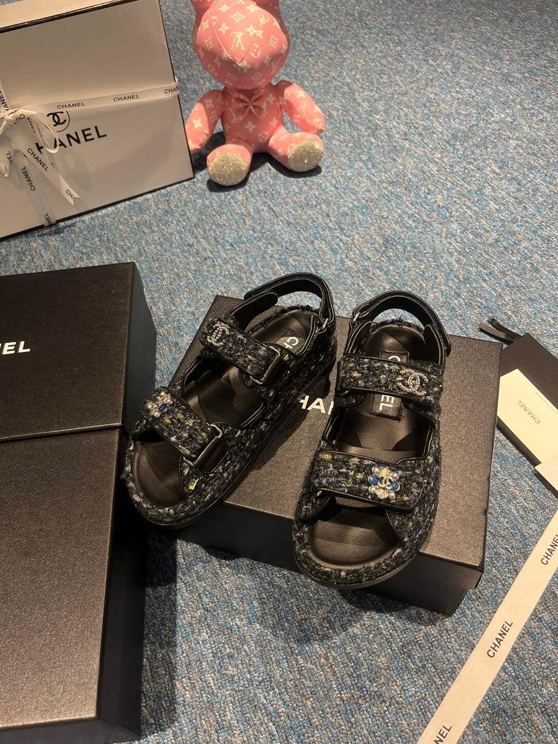 Chanel G40138 Women’s Sandals Shoes Lambskin C90251