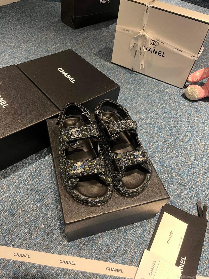 Chanel G40138 Women’s Sandals Shoes Lambskin C90251