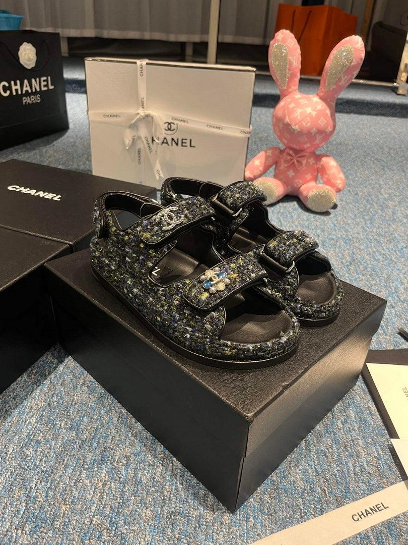 Chanel G40138 Women’s Sandals Shoes Lambskin C90251