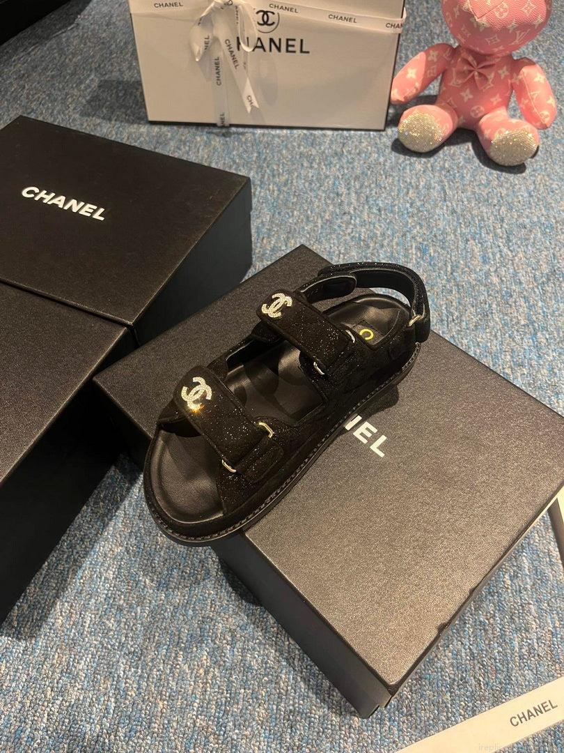 Chanel G40138 Women’s Sandals Shoes Lambskin C90252