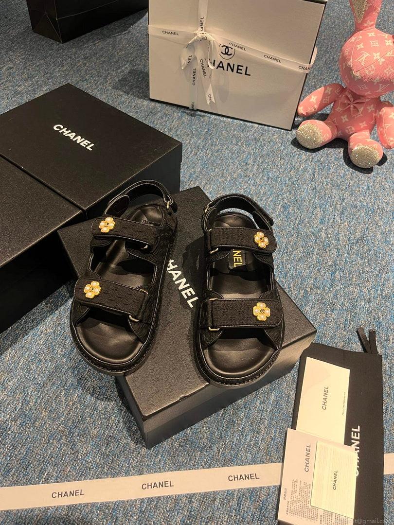 Chanel G40138 Women’s Sandals Shoes Lambskin C90256
