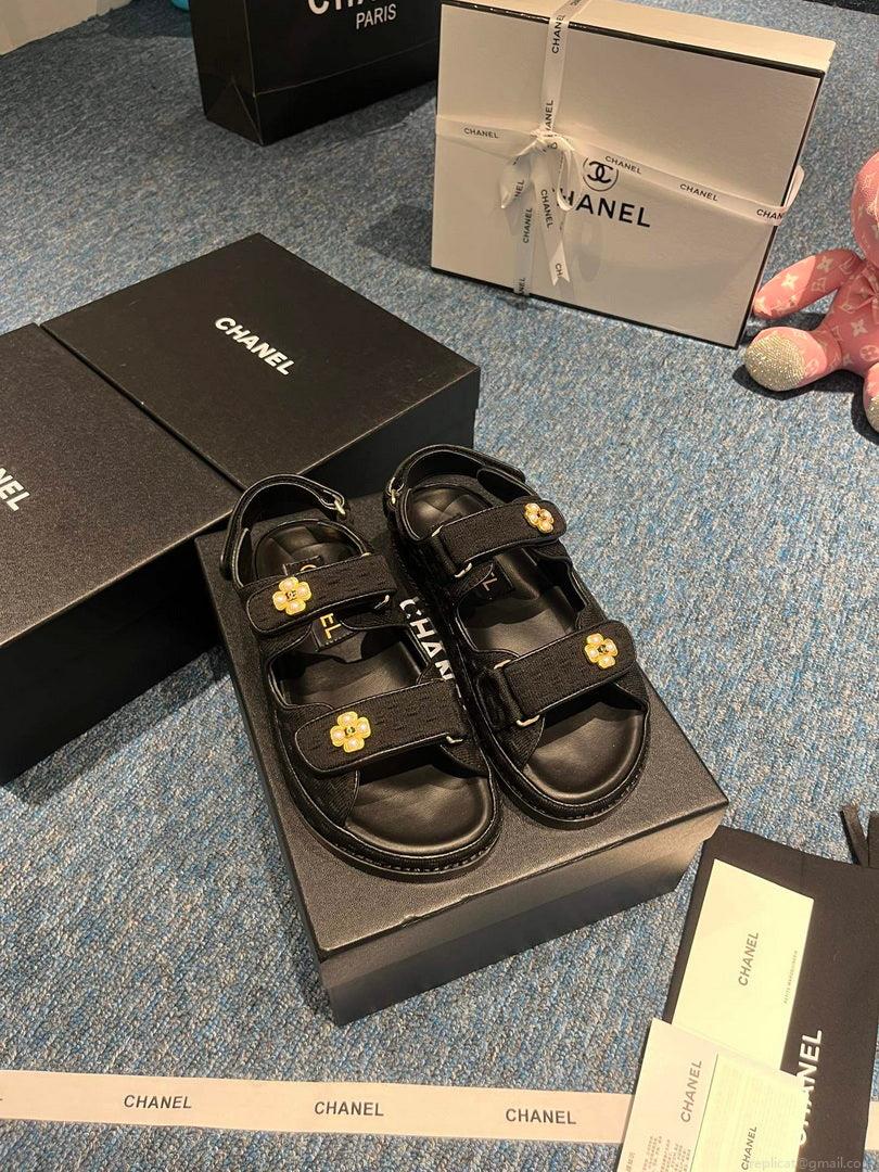 Chanel G40138 Women’s Sandals Shoes Lambskin C90256